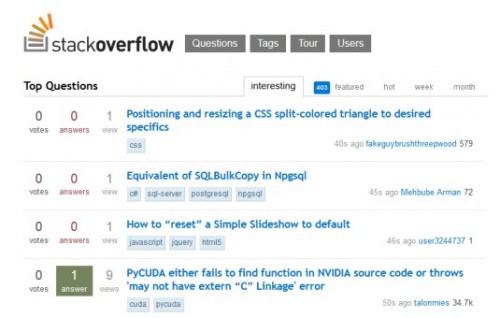 11. поиск StackOverFlow